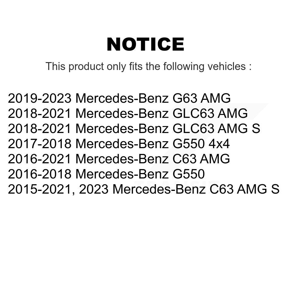 Air Filter 57-WA10412 For Mercedes-Benz G63 AMG C63 S GLC63 G550 4x4