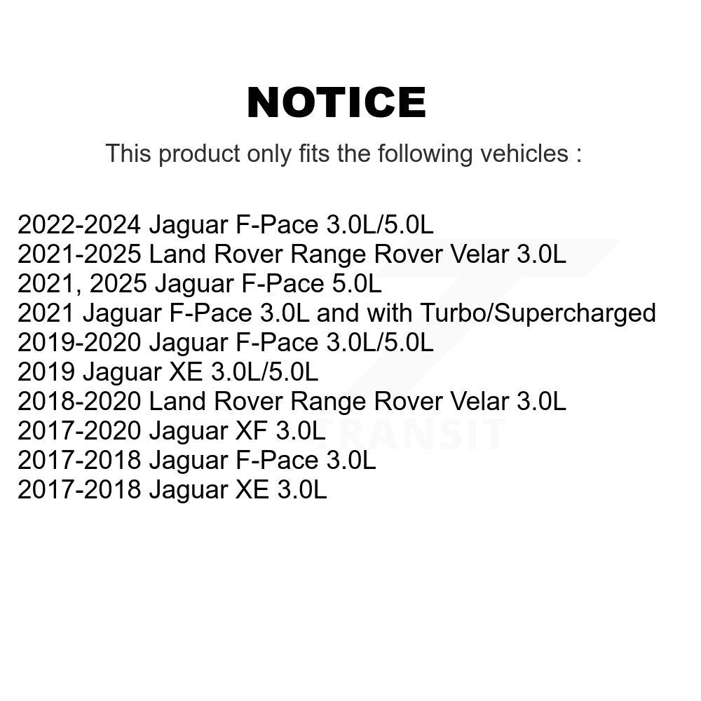 Air Filter 57-WA10565 For Jaguar F-Pace Land Rover Range Velar XE XF