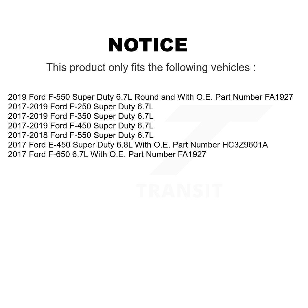 Air Filter 57-WA10679 For Ford F-350 Super Duty F-250 F-450 E-450 F-550 F-650