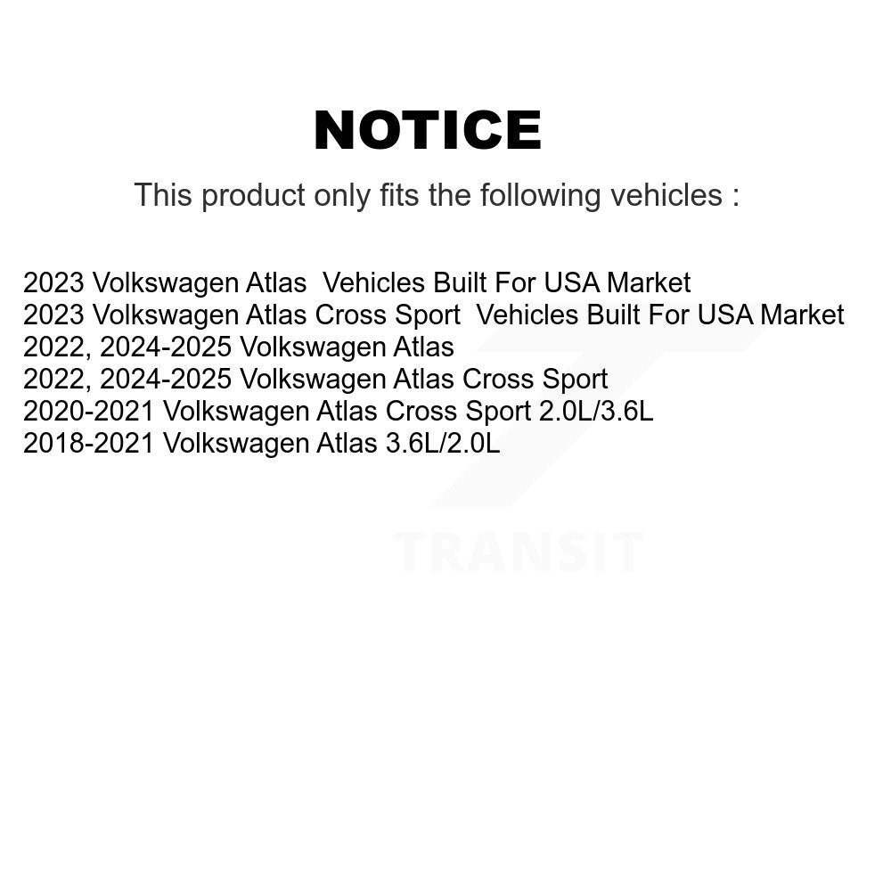 Air Filter 57-WA10778 For Volkswagen Atlas Cross Sport