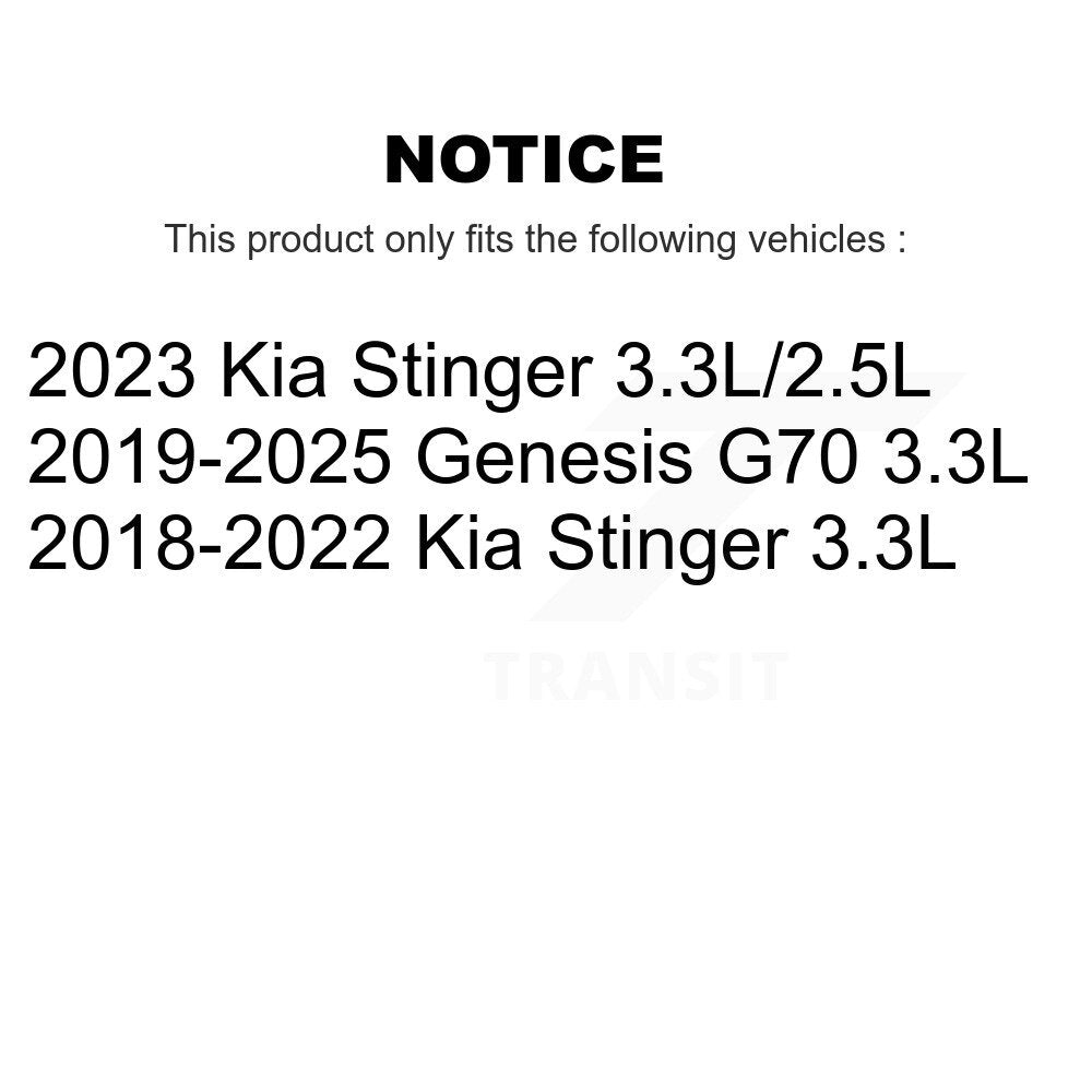 Air Filter 57-WA10837 For Genesis G70 Kia Stinger