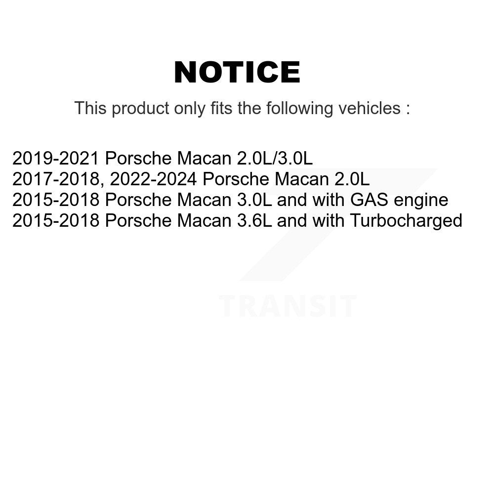Air Filter 57-WA10875 For Porsche Macan