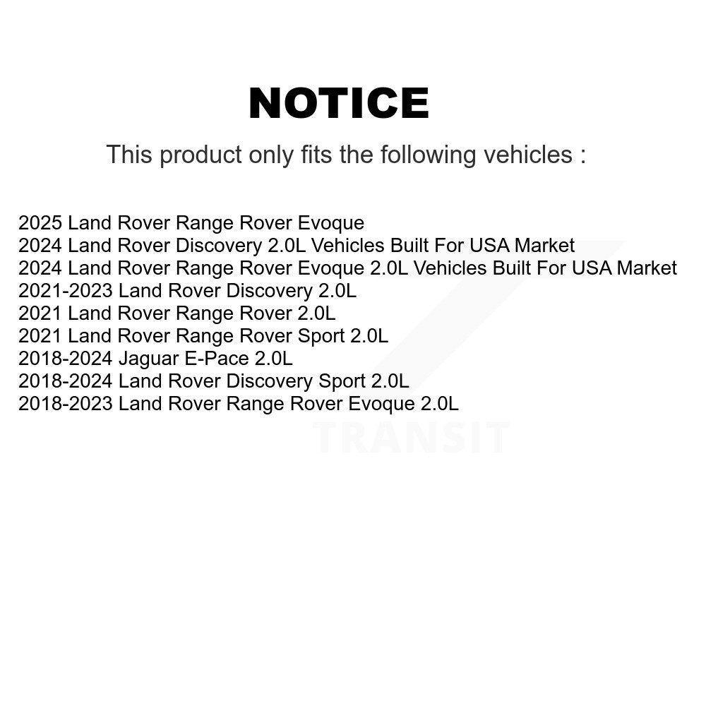 Air Filter 57-WA10888 For Land Rover Range Evoque Discovery Sport Jaguar E-Pace