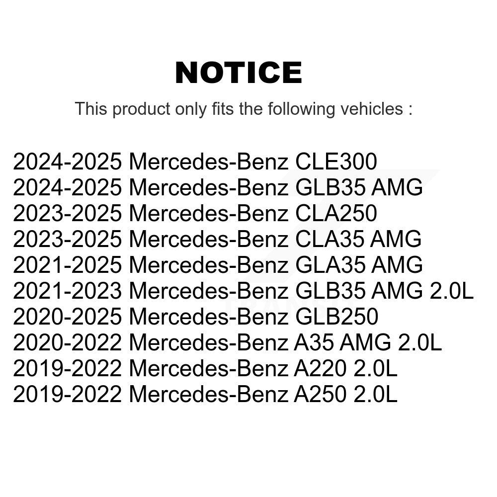 Air Filter 57-WA11038 For Mercedes-Benz GLB250 A220 A250 A35 AMG GLB35 2.0L