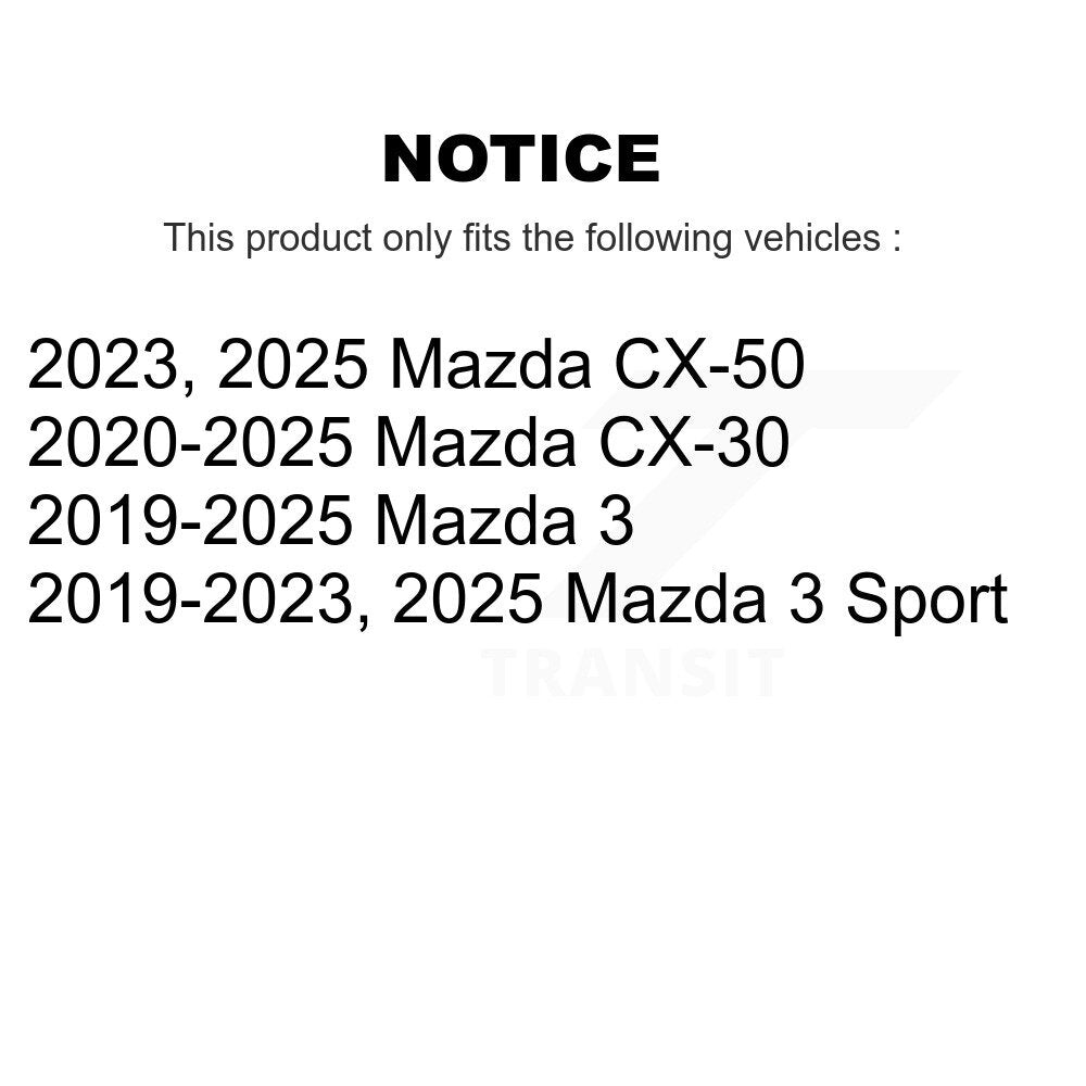 Air Filter 57-WA11107 For Mazda 3 CX-30 CX-50 Sport