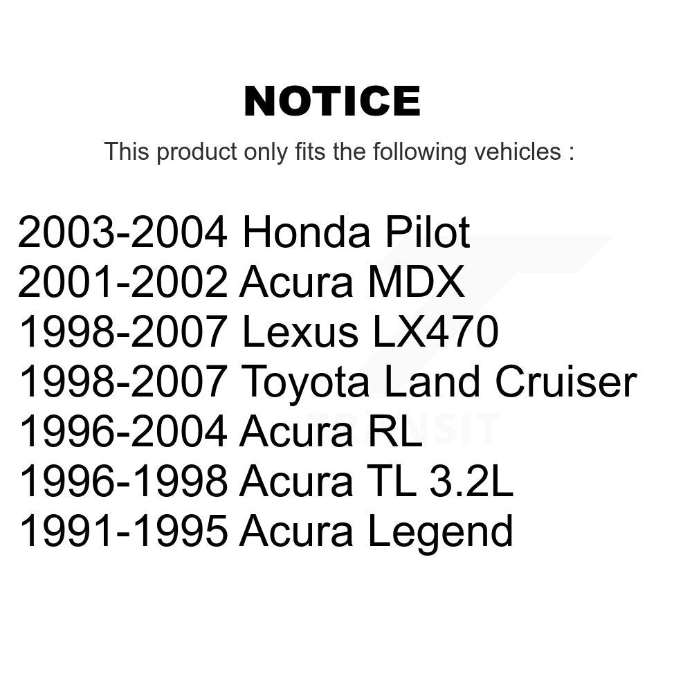 Wheel Bearing 70-510011 For Honda Pilot Acura MDX Lexus LX470 RL Toyota Land TL