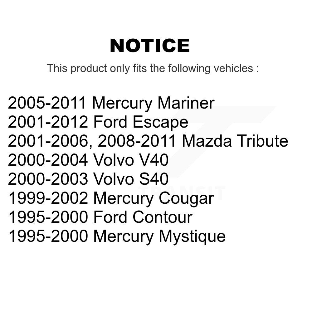 Wheel Bearing 70-510029 For Ford Escape Mazda Tribute Volvo Mercury S40 Contour