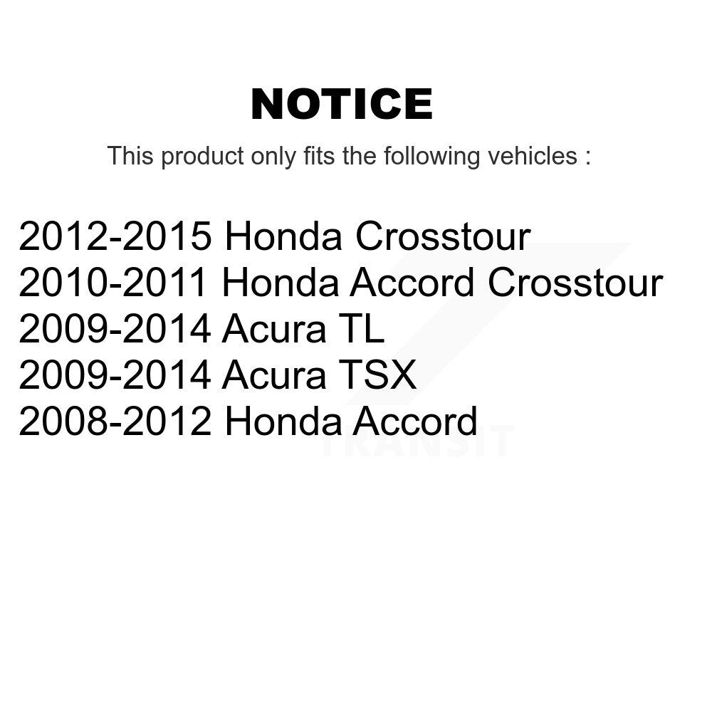 Wheel Bearing Front 70-510095 For Honda Accord Acura TL TSX Crosstour