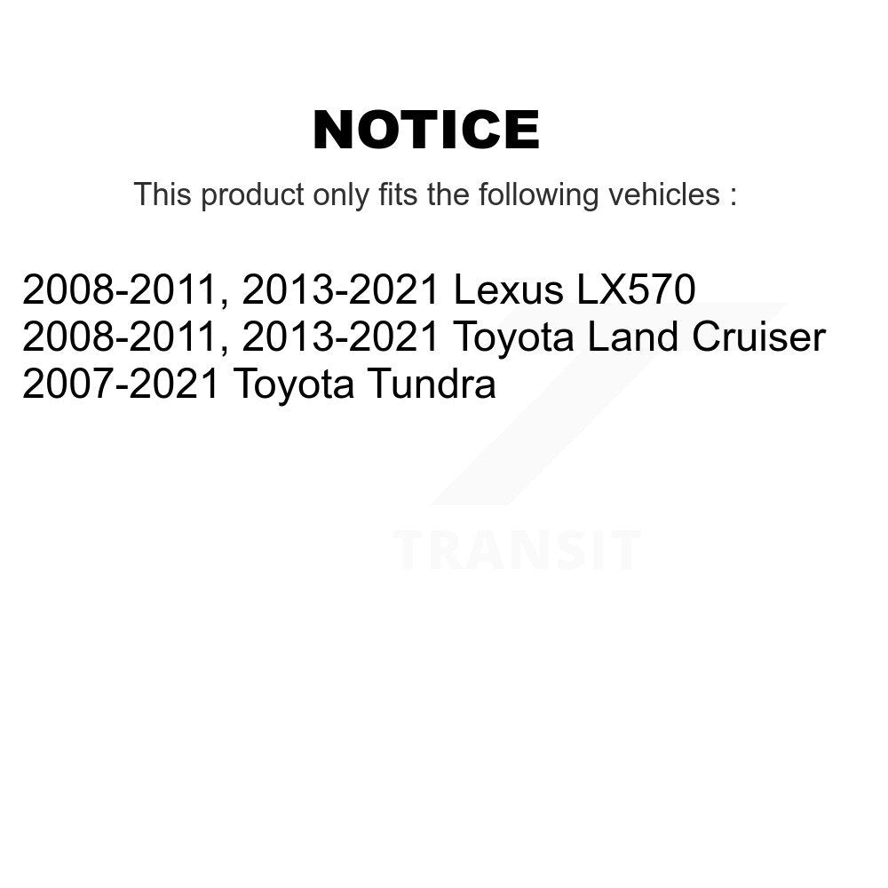 Wheel Bearing Assembly Rear Right 70-512351 For Toyota Tundra Lexus LX570 Land