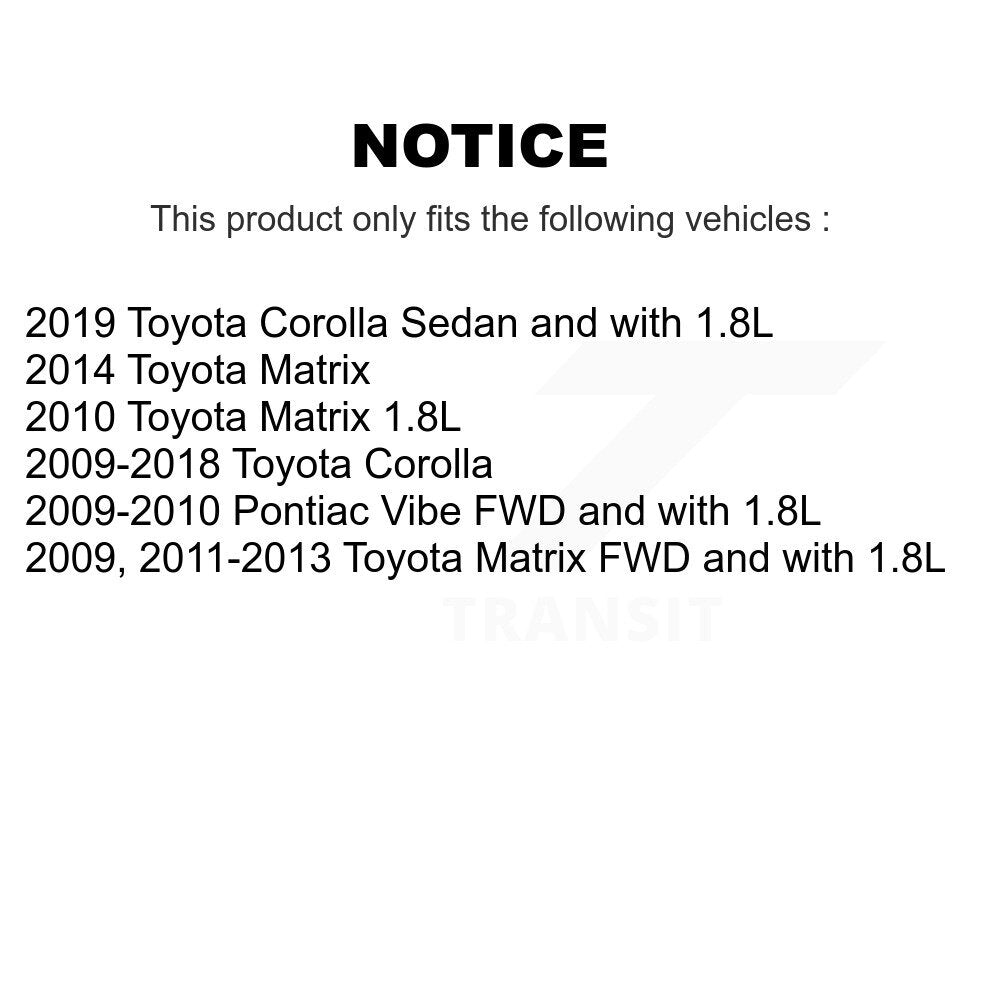 Wheel Bearing Hub Assembly Rear 70-512403 For Toyota Corolla Matrix Pontiac Vibe