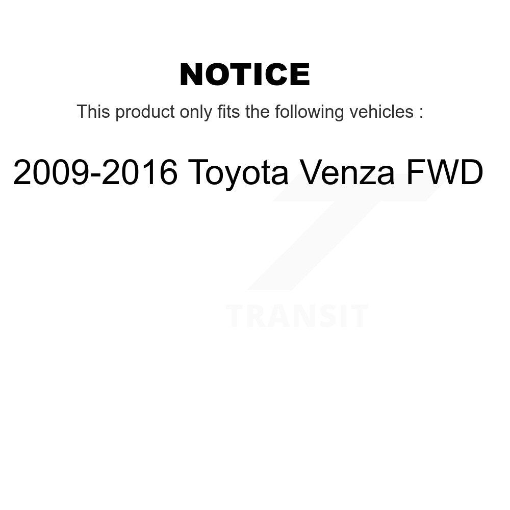 Wheel Bearing Hub Assembly Rear Right 70-512422 For 2009-2016 Toyota Venza FWD