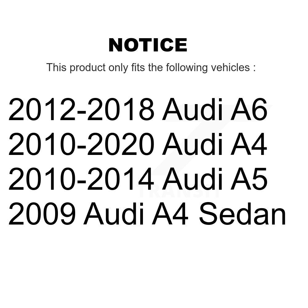 Wheel Bearing Hub Assembly Rear 70-512557 For Audi A4 A5 A6