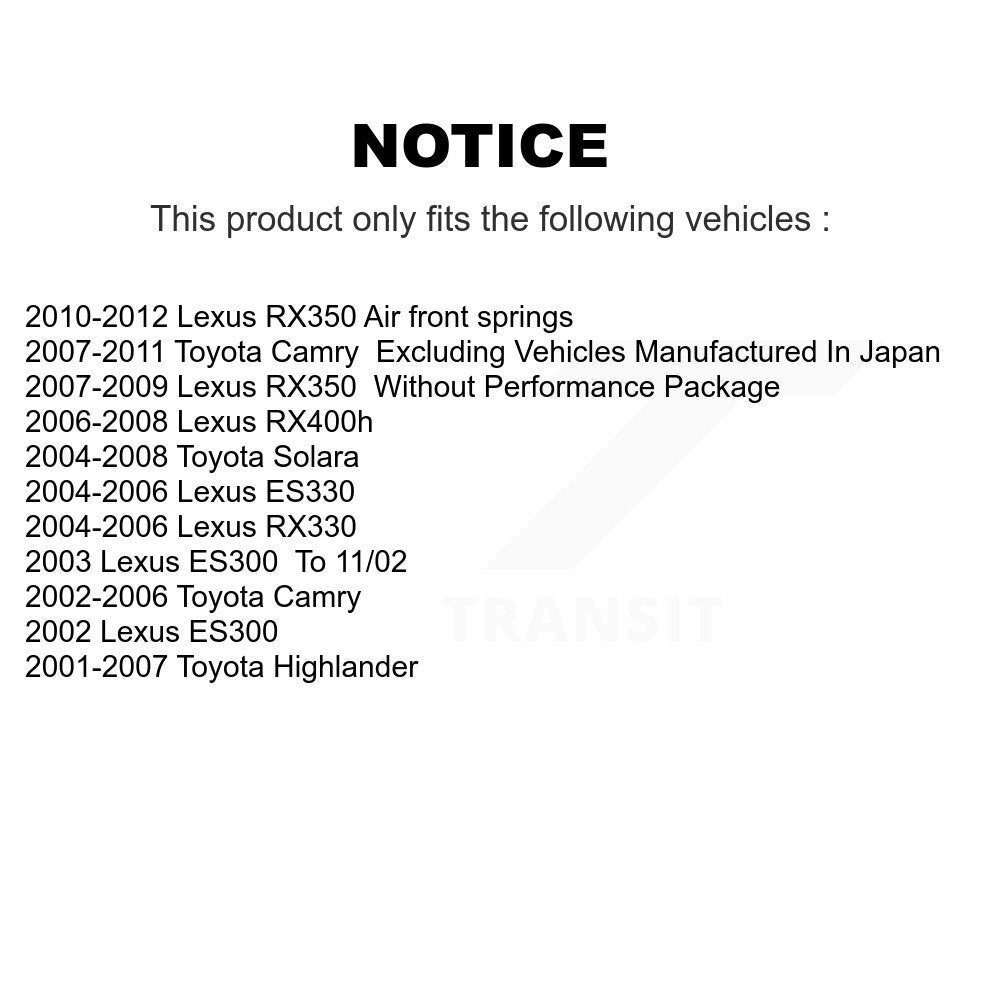 Suspension Control Arm Ball Joint Assembly Front Left Lower 72-CK620334 For