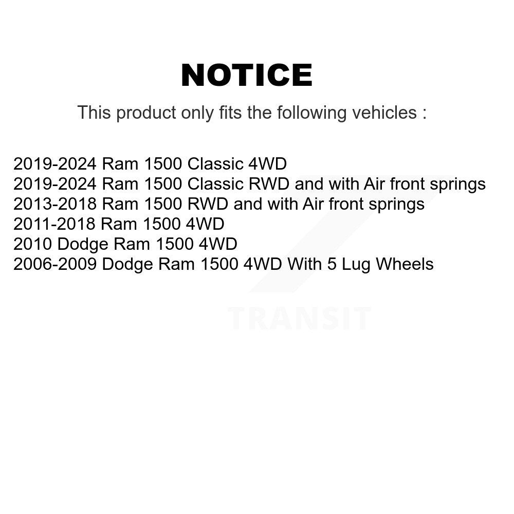 Suspension Control Arm Ball Joint Assembly Front Right Lower 72-CK621602 For Ram