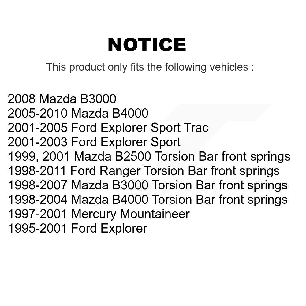 Suspension Control Arm Ball Joint Assembly Front Left Upper 72-CK8708T For Ford