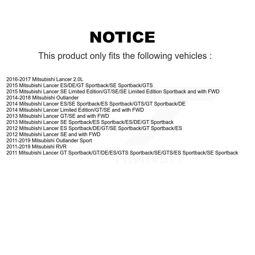 Steering Tie Rod End Front Inner 72-EV801085 For Mitsubishi RVR Outlander Lancer