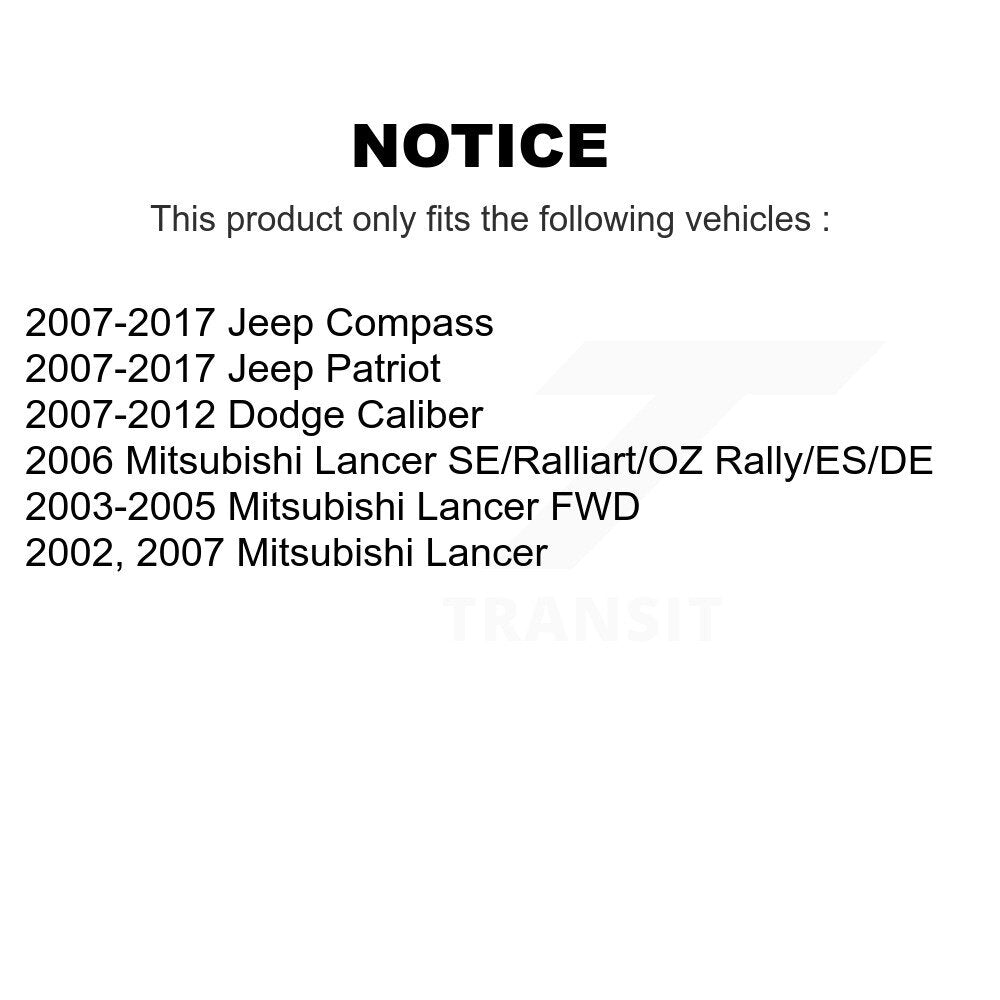 Suspension Ball Joint Front Lower 72-K500063 For Jeep Patriot Compass Dodge