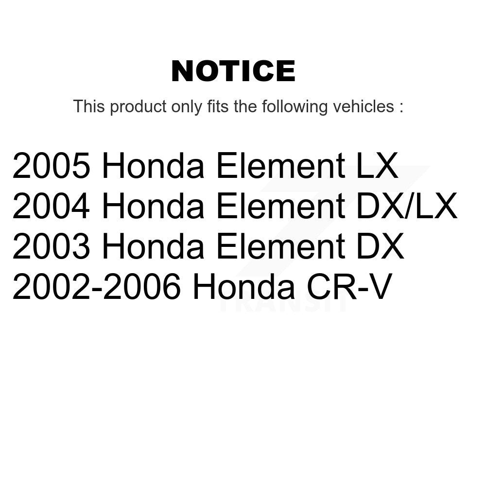 Suspension Ball Joint Front Lower 72-K80223 For Honda CR-V Element