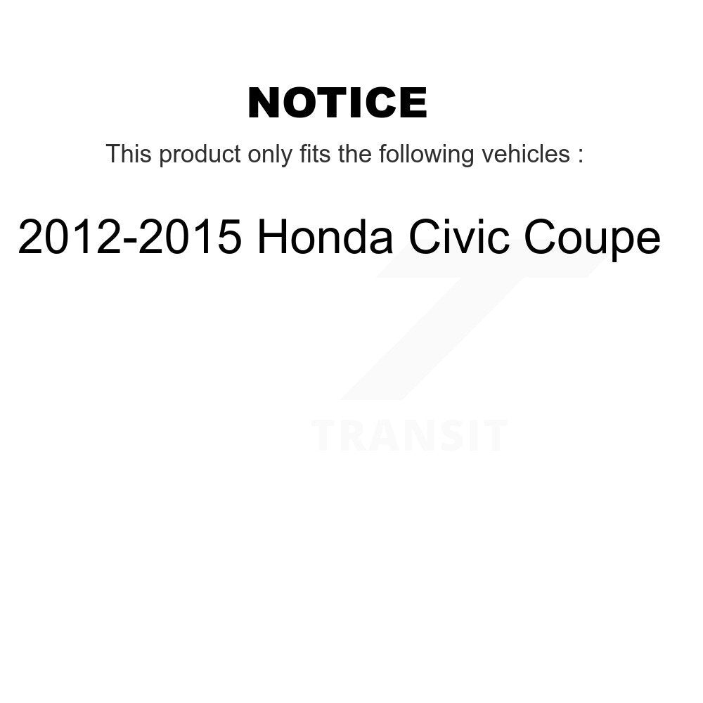 Suspension Strut Mount Front 73-902011 For 2012-2015 Honda Civic Coupe