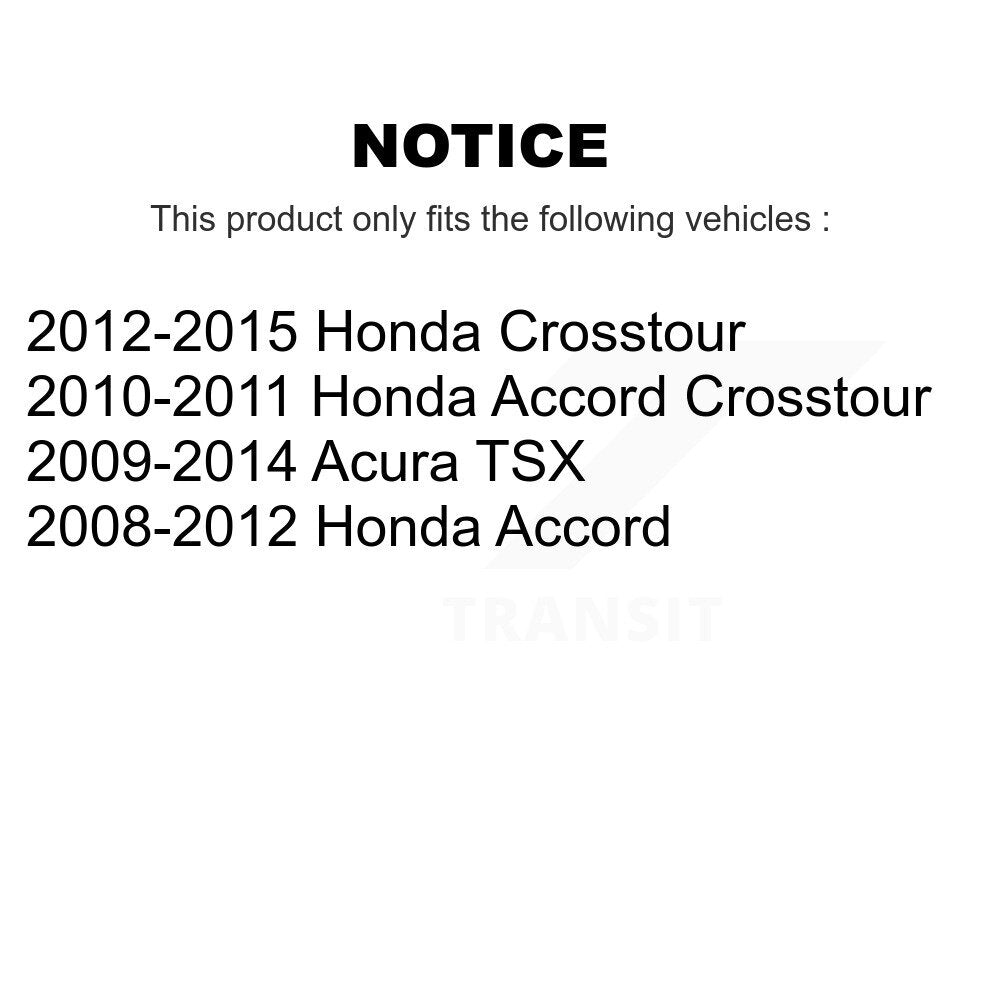 Suspension Strut Mount Front Left 73-909917 For Honda Accord Acura TSX Crosstour