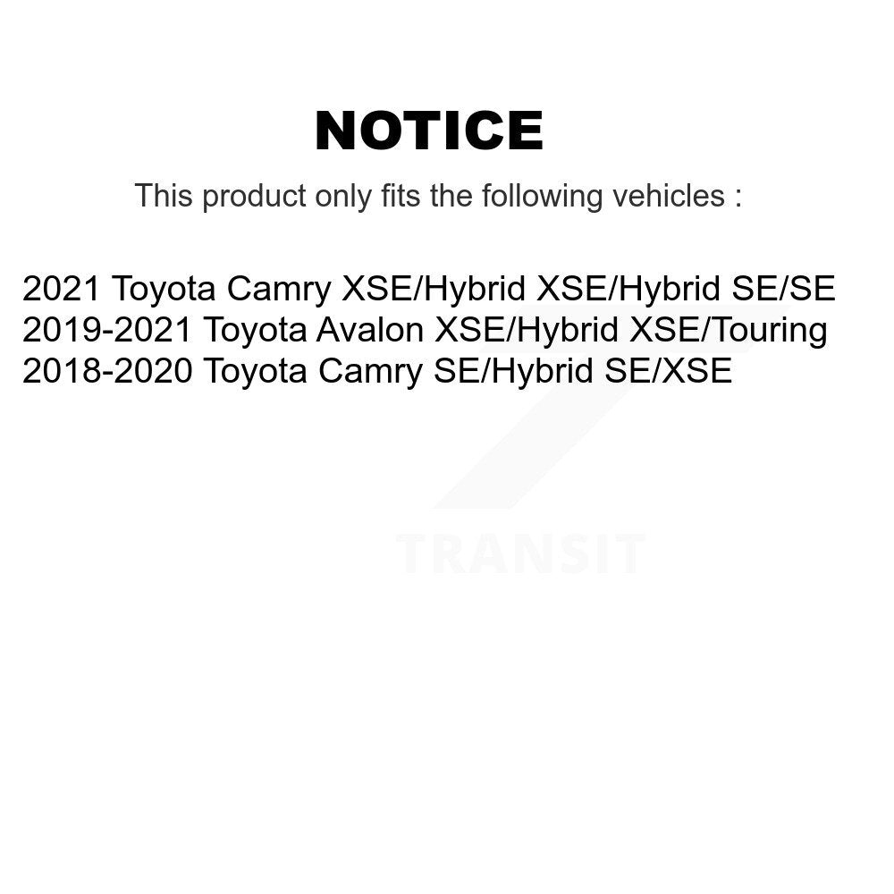 Suspension Strut Mount Front 73-TQ5921 For Toyota Camry Avalon