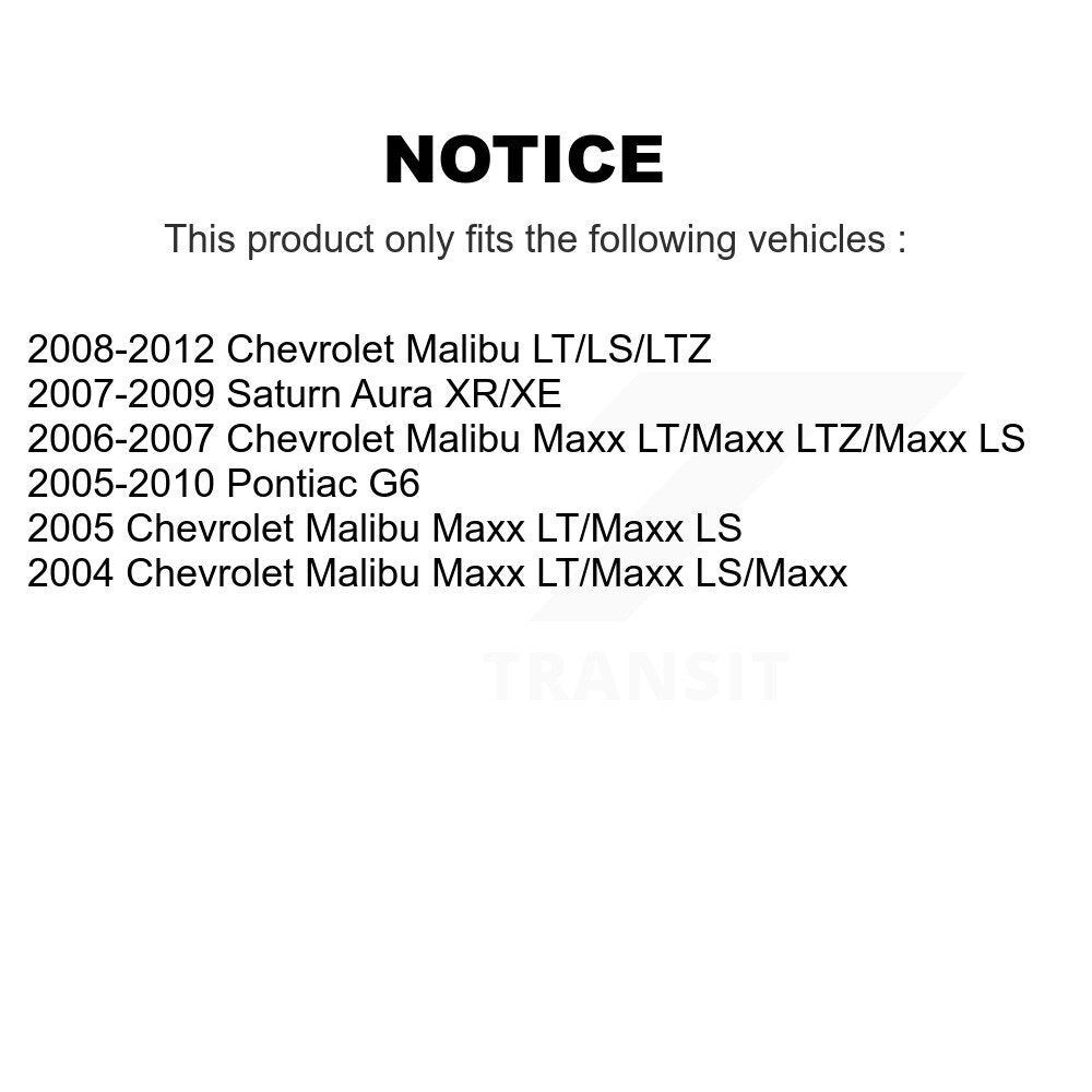 Shock Absorber Rear 78-5778 For Chevrolet Malibu Pontiac G6 Saturn Aura