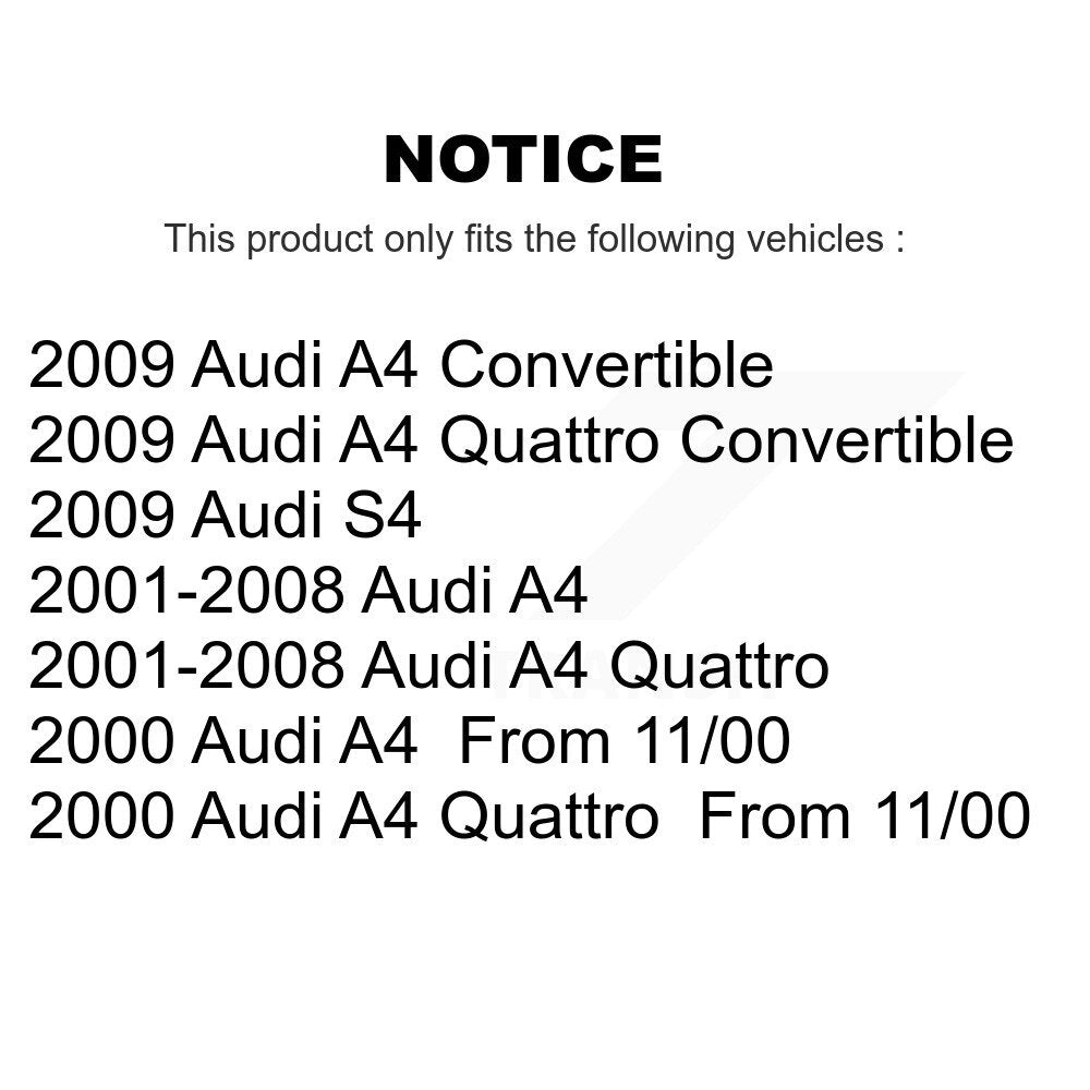 Suspension Strut Rear 78-71332 For Audi A4 Quattro S4