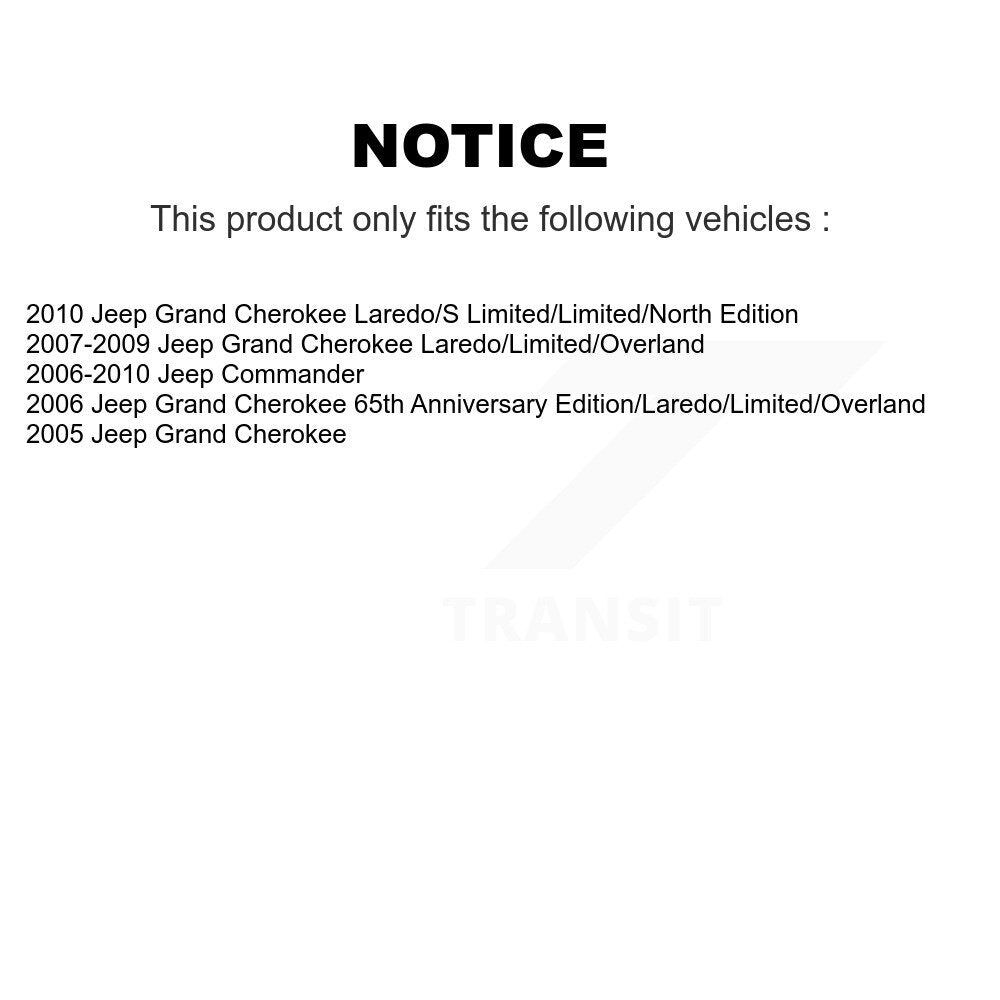 Shock Absorber Rear 78-911278 For Jeep Grand Cherokee Commander