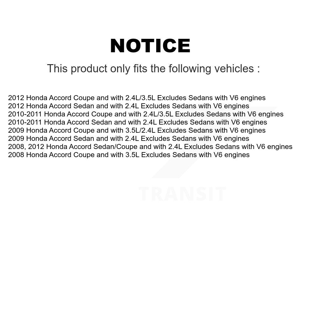 Suspension Strut Coil Spring Assembly Front Right 78A-11236 For Honda Accord