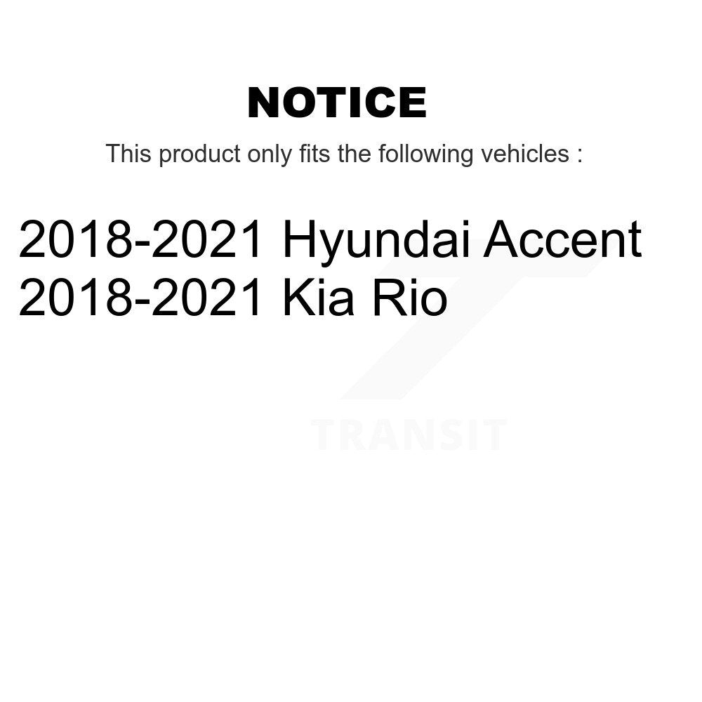 Suspension Strut Coil Spring Assembly Front Right 78A-13064 For Kia Rio Hyundai
