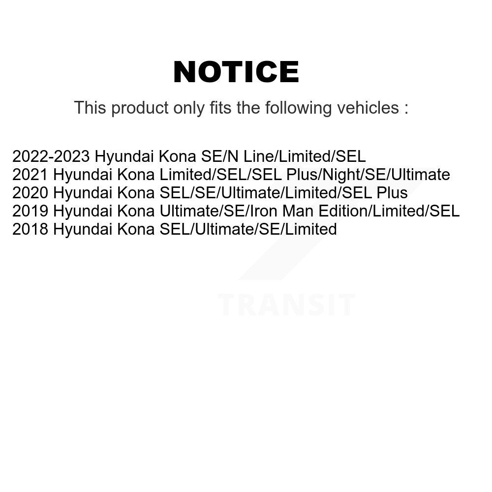 Suspension Strut Coil Spring Assembly Front Left 78A-13615 For Hyundai Kona