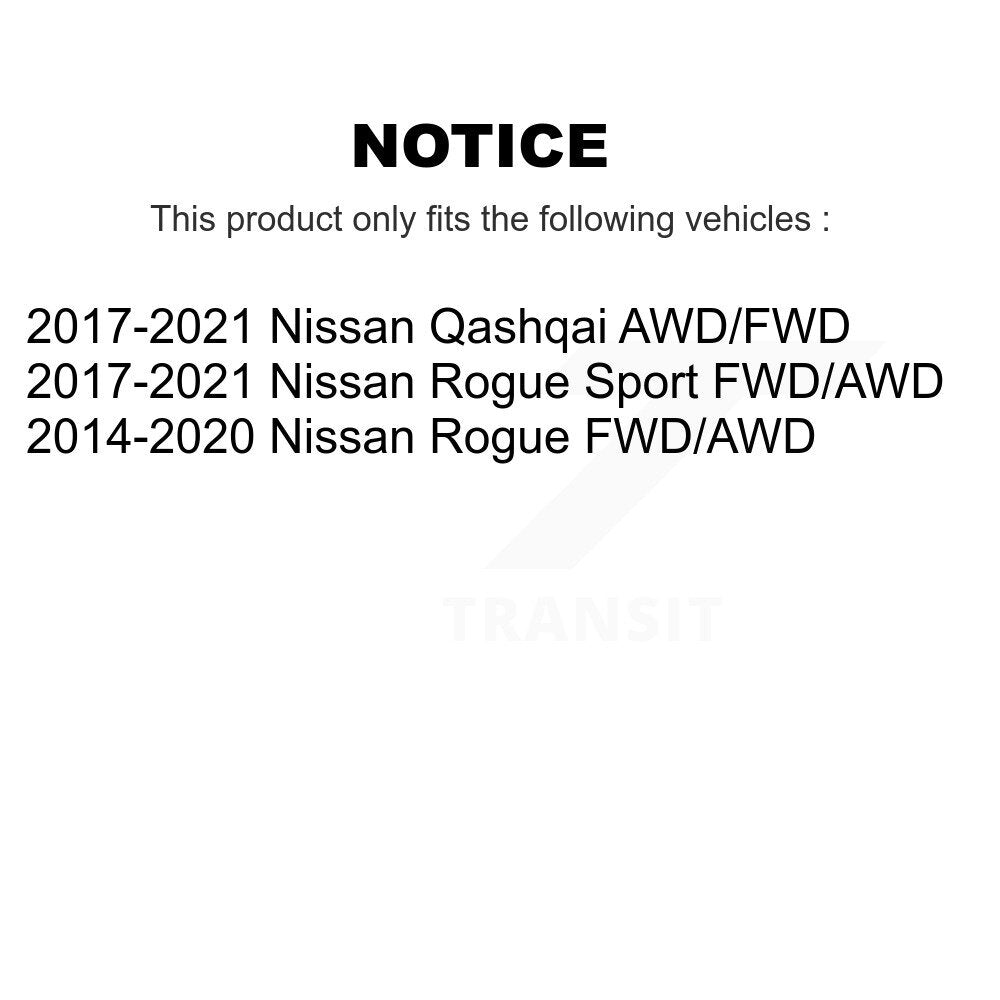 Suspension Strut Coil Spring Assembly Front Left 78A-13661 For Nissan Rogue