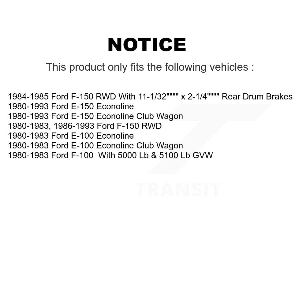 Disc Brake Rotor Hub Assembly (1 Piece Only) Front 8-6032 For Ford F-150 E-150