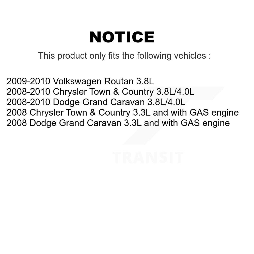 Fuel Pump Module Assembly AGY-00310433 For Dodge Grand Caravan Chrysler Town &