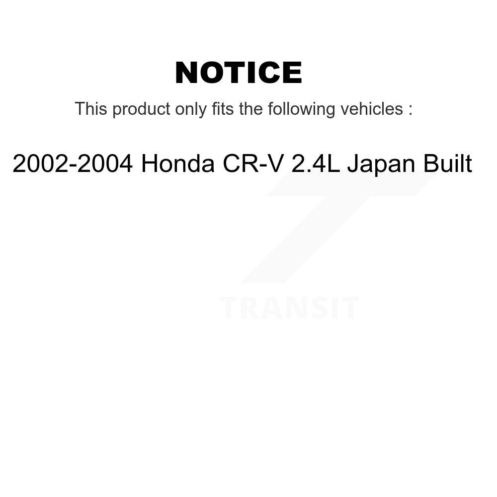 Fuel Pump Module Assembly AGY-00310888 For 2002-2004 Honda CR-V 2.4L Japan Built
