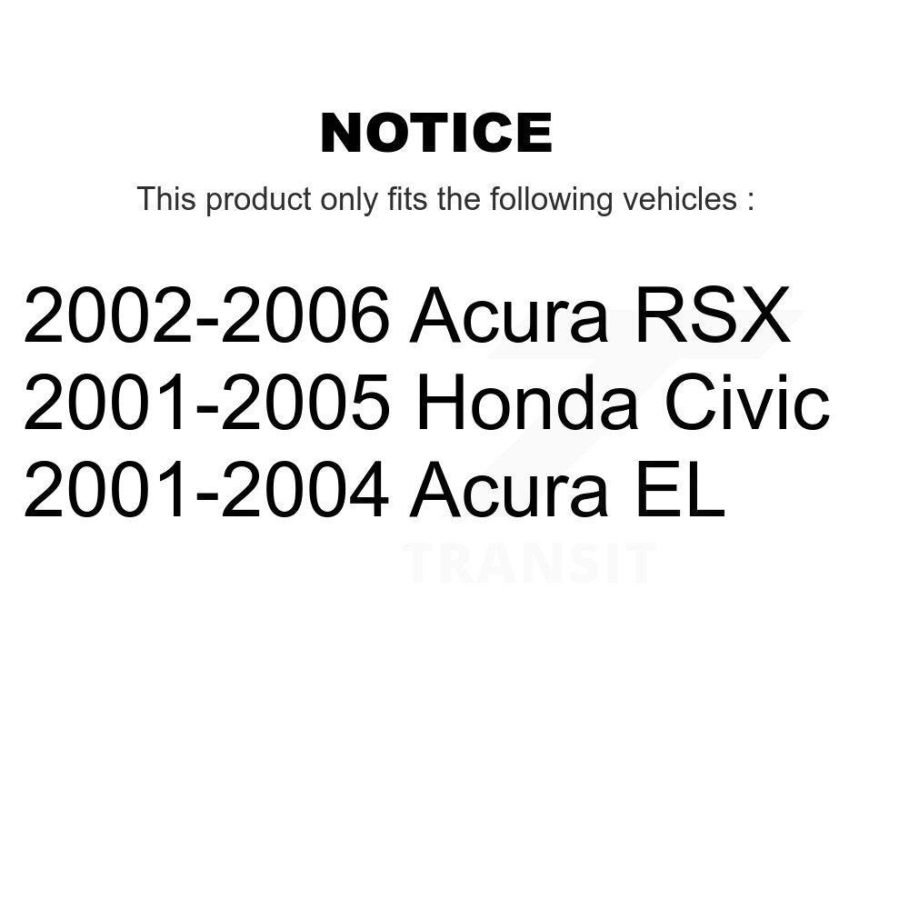 Fuel Tank Strap AGY-01110208 For Honda Civic Acura RSX EL