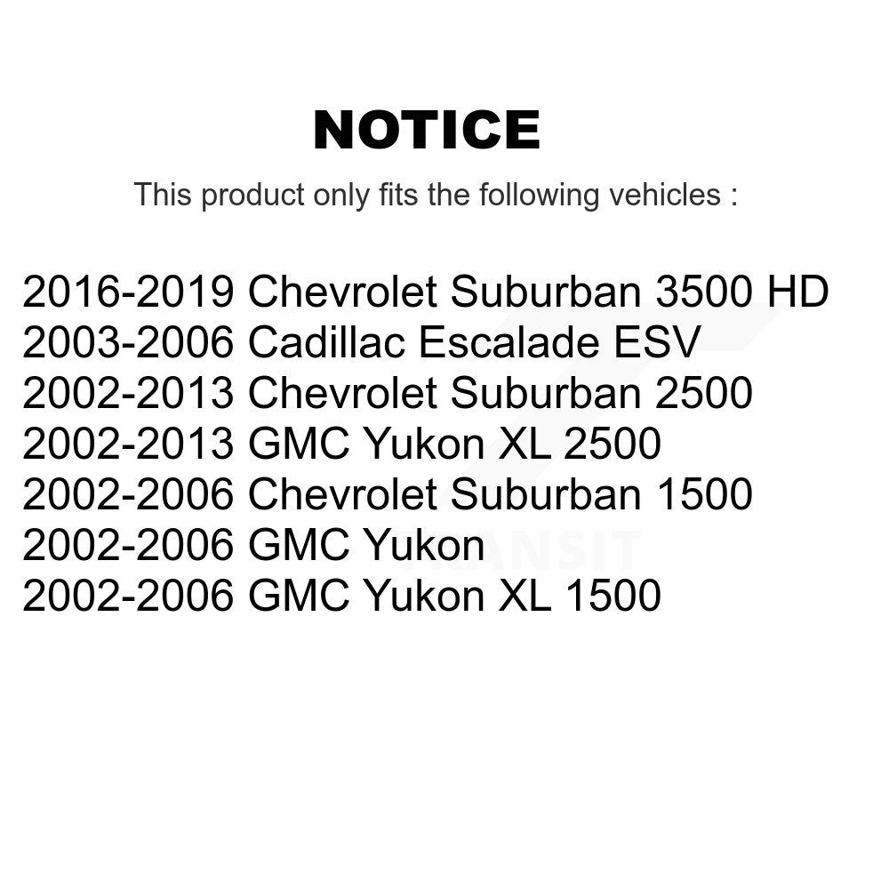 Fuel Tank Strap AGY-01110233 For GMC Chevrolet Yukon XL 1500 Suburban 2500 ESV