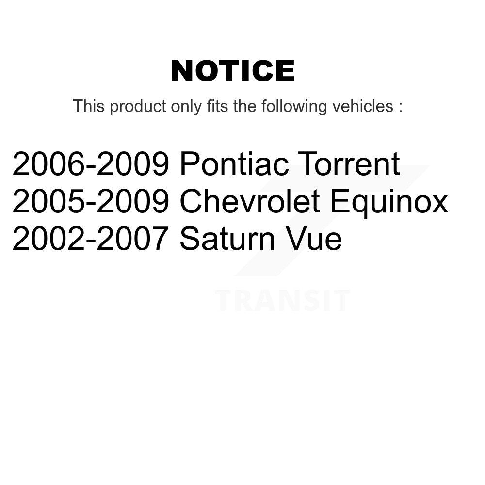 Fuel Tank Strap AGY-01110266 For Chevrolet Equinox Pontiac Torrent Saturn Vue