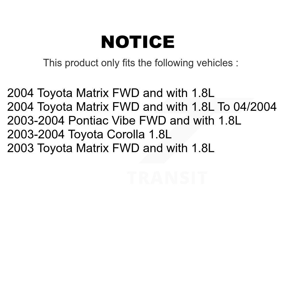 Fuel Pump Module Assembly AGY-4011266 For Toyota Corolla Matrix Pontiac Vibe