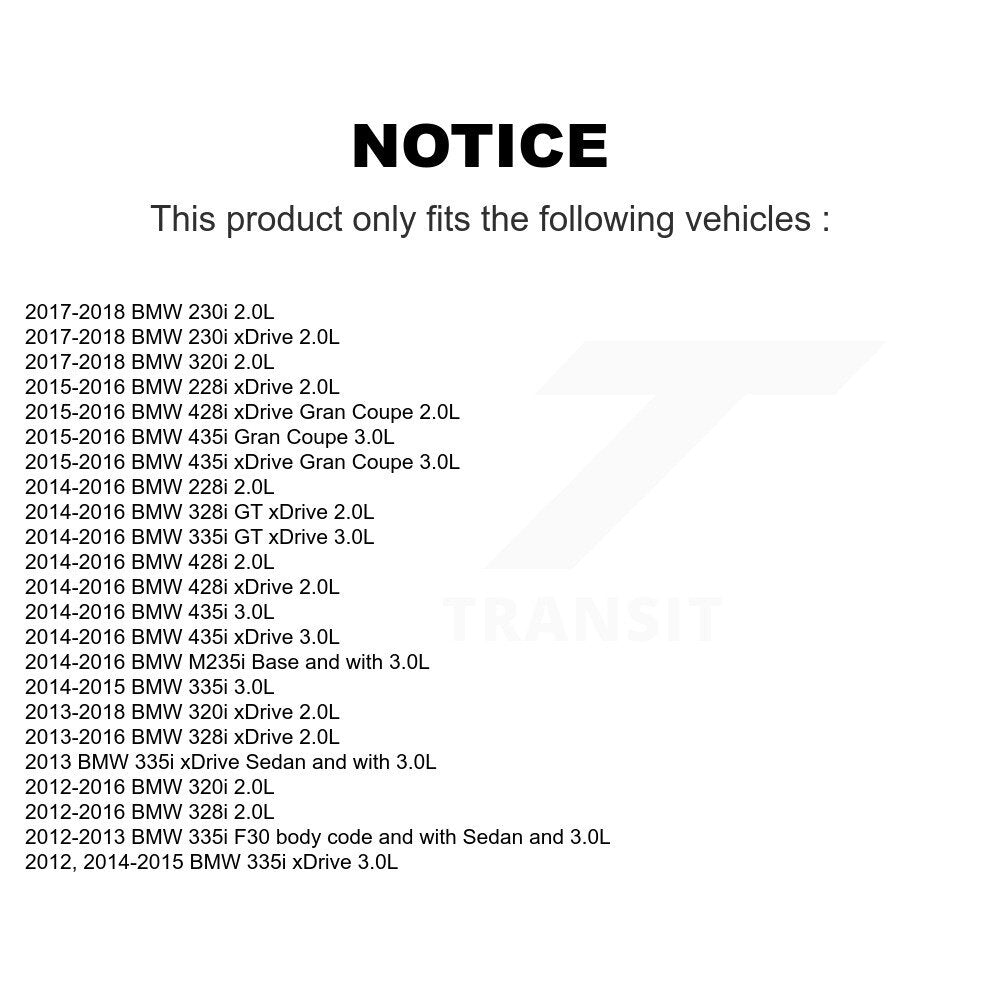 Fuel Pump Module Assembly AGY-4011375 For BMW 328i xDrive 320i 335i 428i 435i GT