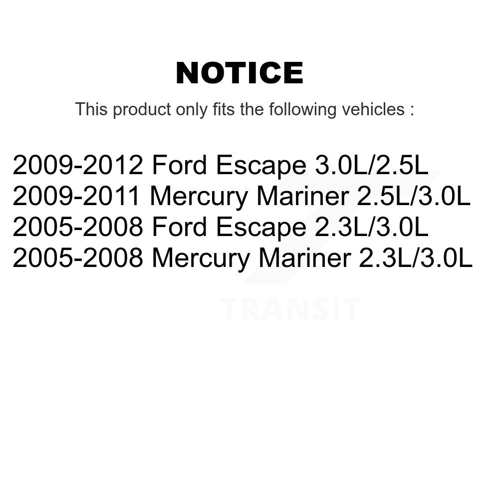 Fuel Tank Strap AGY-4040759 For Ford Escape Mercury Mariner