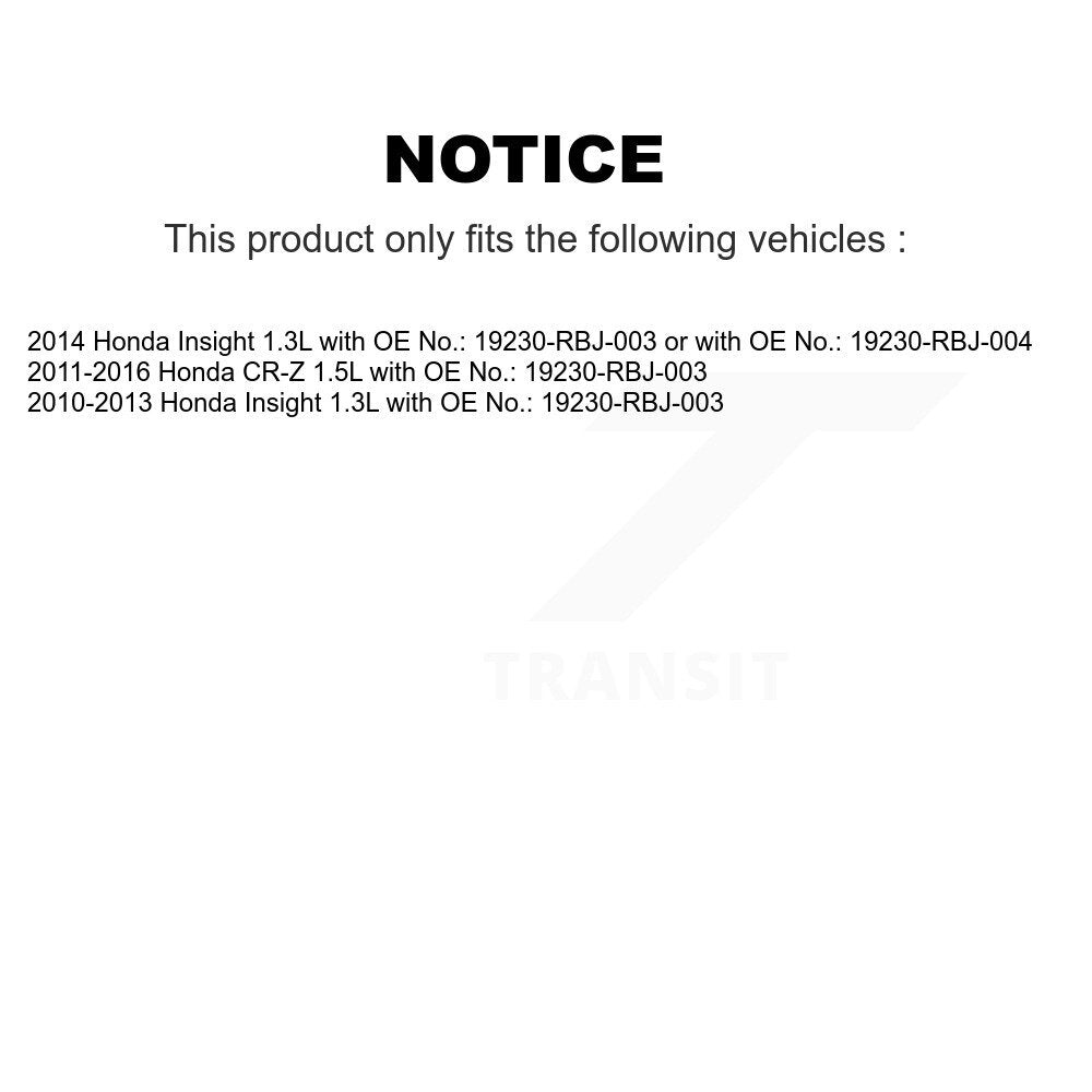 Accessory Drive Belt BAN-4PK1160 For Honda Insight CR-Z