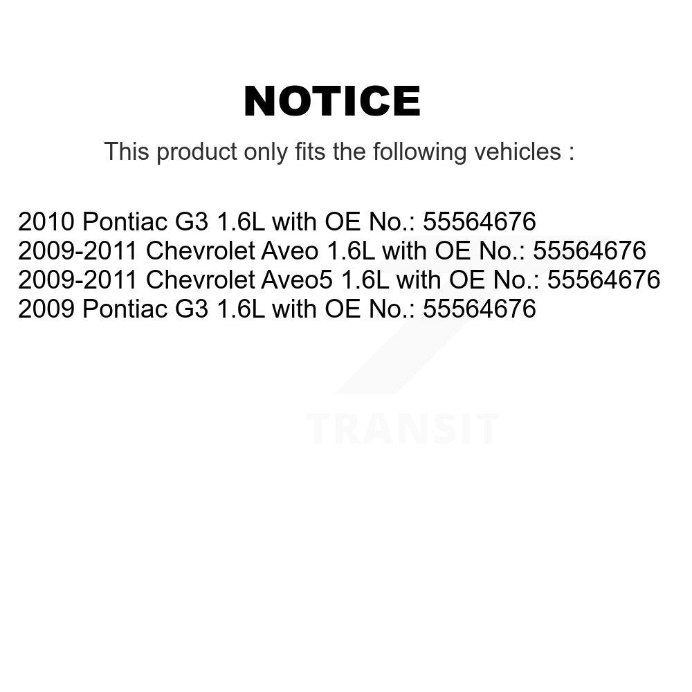 Accessory Drive Belt Power Steering BAN-4PK622F For Chevrolet Aveo Aveo5 Pontiac