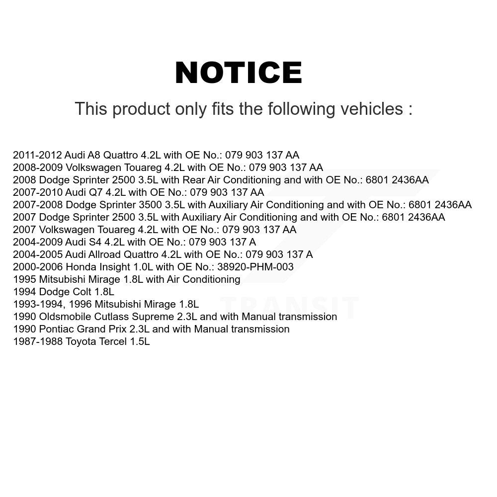 Accessory Drive Belt BAN-5PK1120 For Audi Dodge Q7 Sprinter 2500 Volkswagen S4