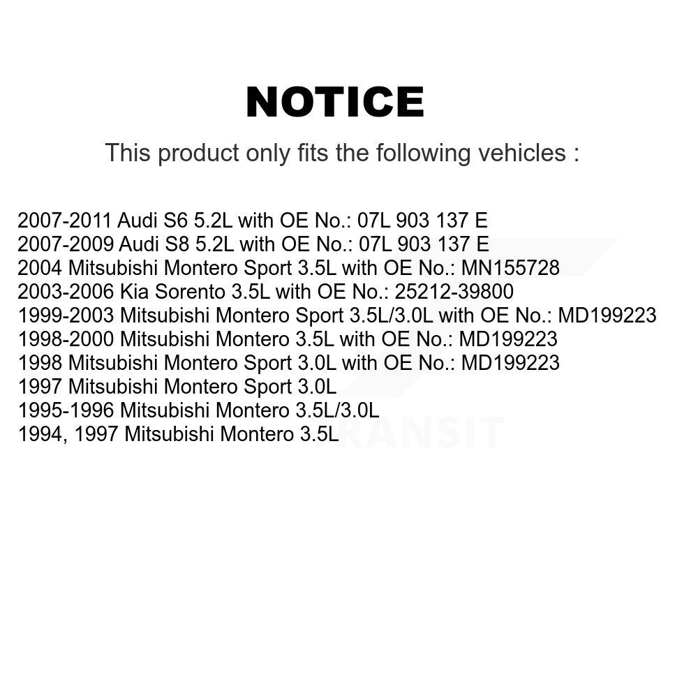 Accessory Drive Belt Alternator BAN-5PK1130 For Kia Sorento Audi Mitsubishi S6