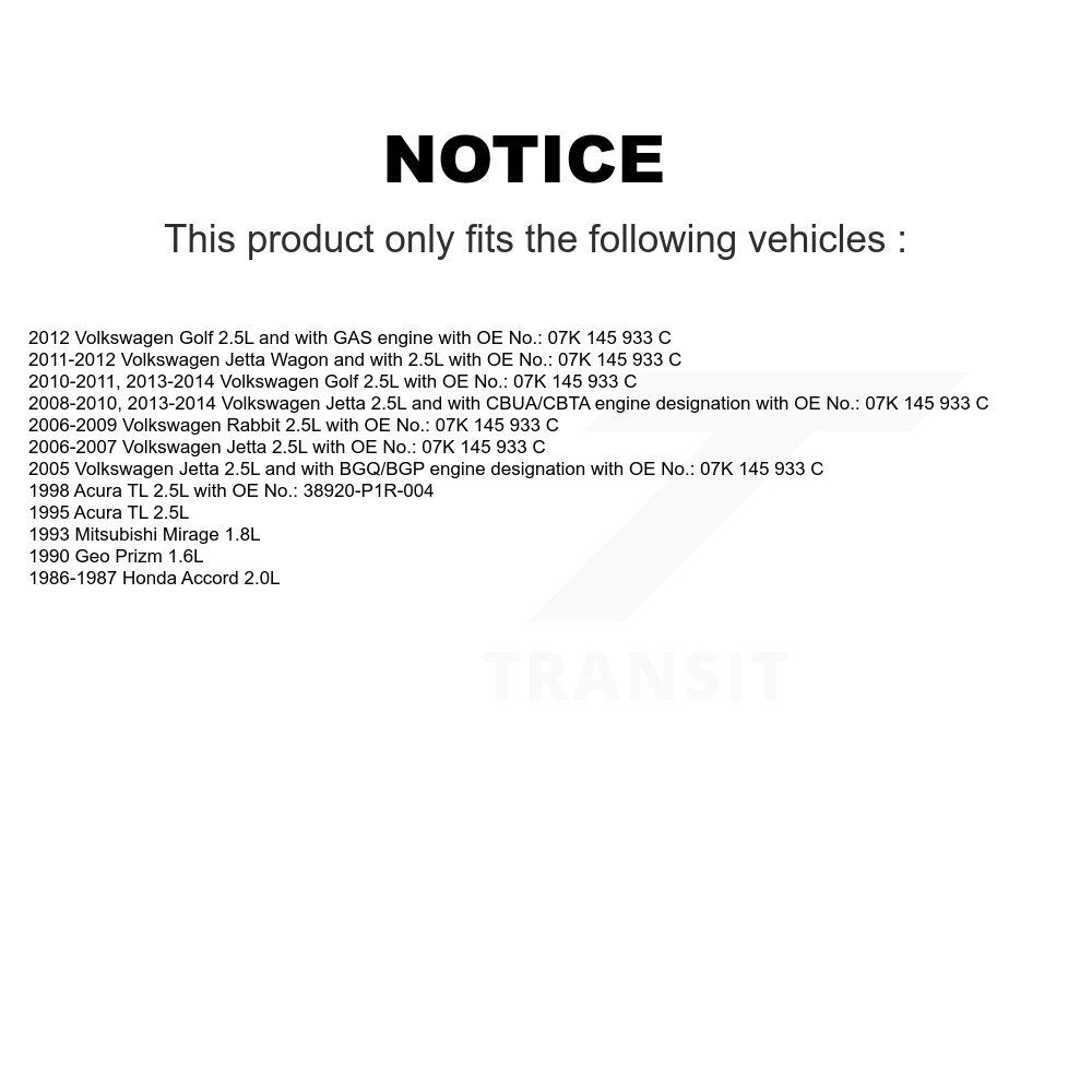 Accessory Drive Belt BAN-5PK925 For Volkswagen Jetta Golf Rabbit Honda Accord TL