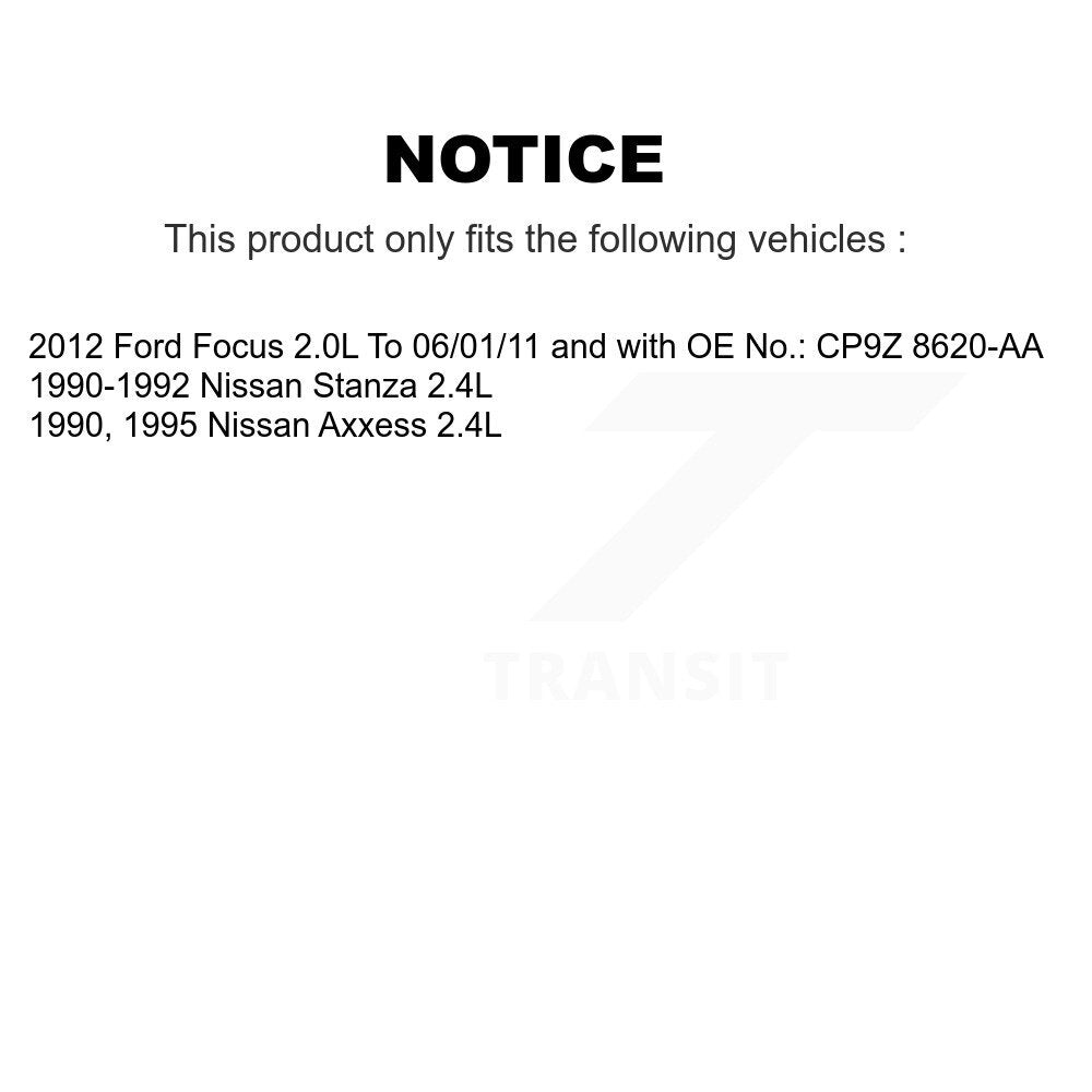 Accessory Drive Belt BAN-6PK1300 For Ford Focus Nissan Stanza Axxess