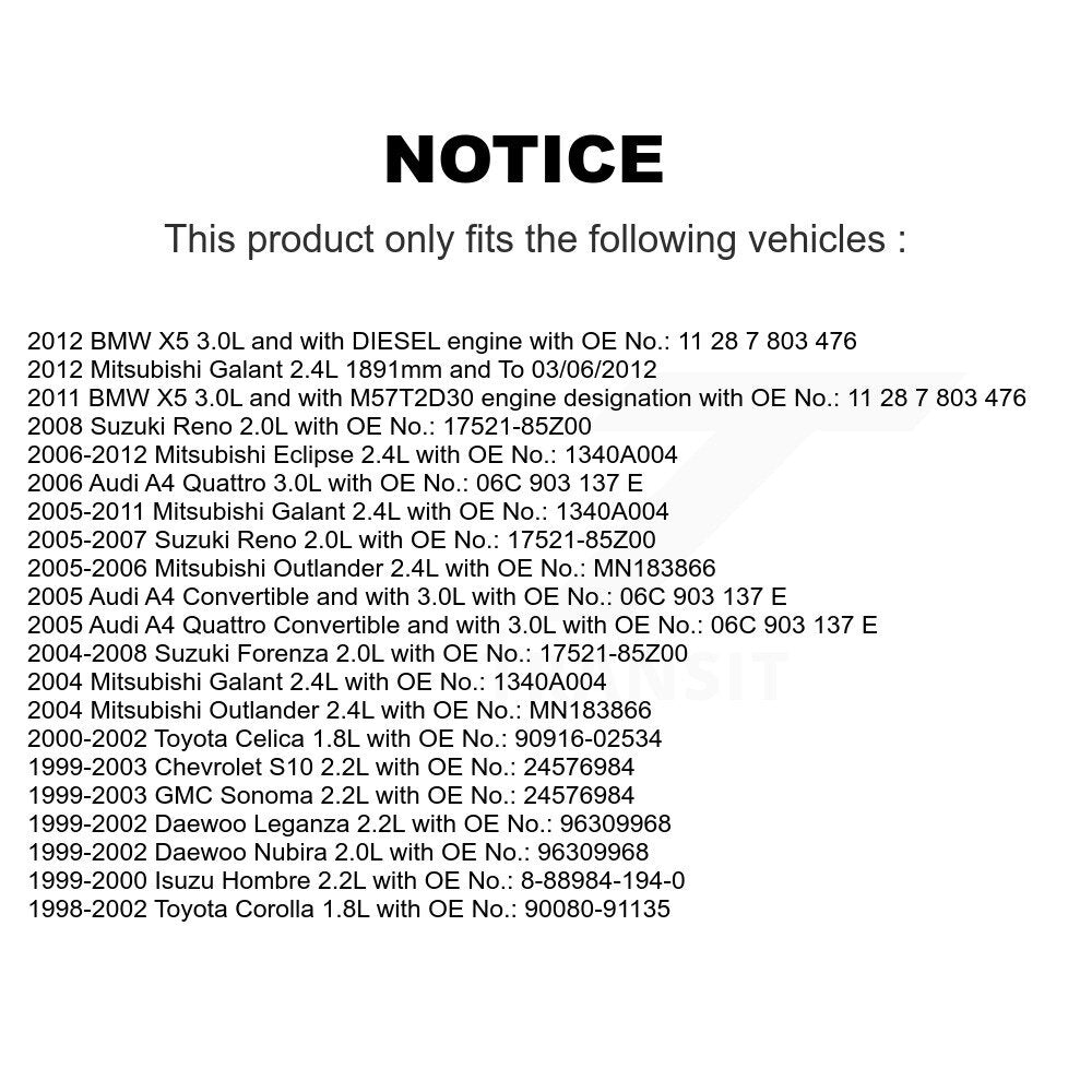 Accessory Drive Belt BAN-6PK1890 For Toyota Corolla Mitsubishi BMW X5 Eclipse A4
