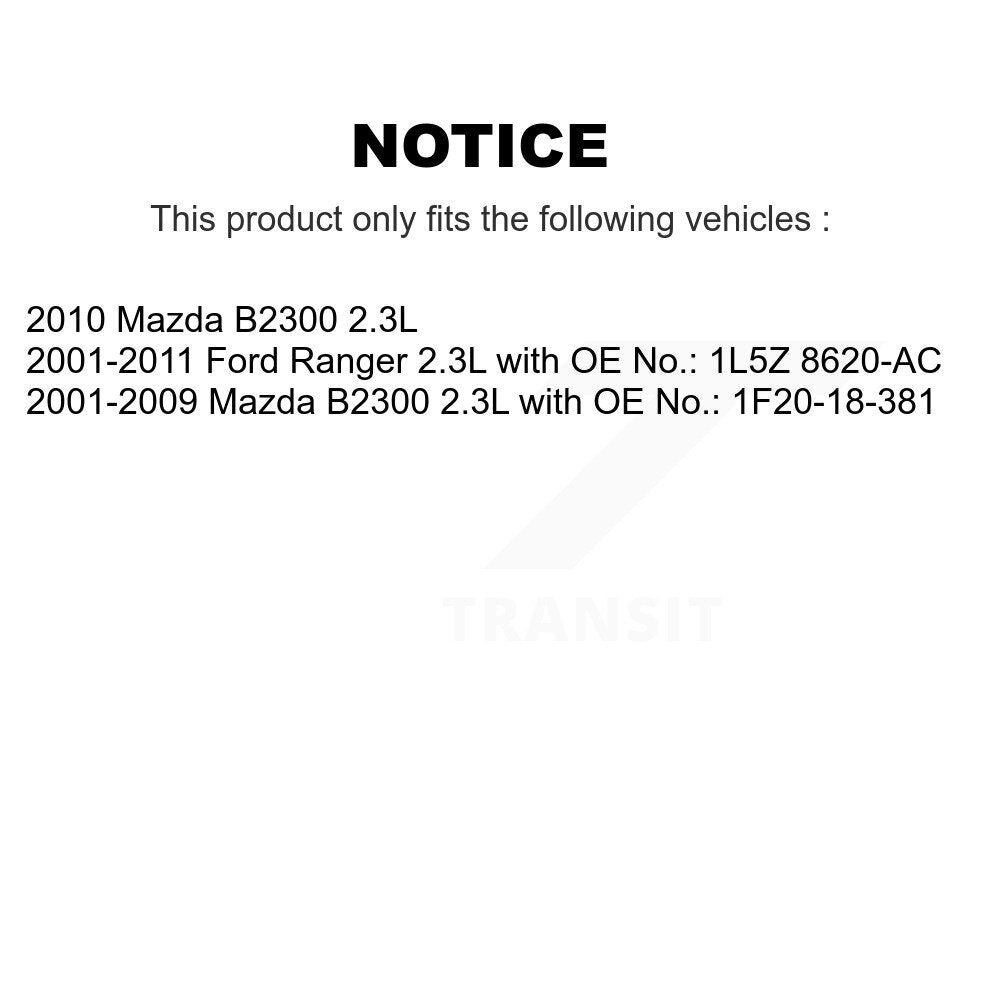 Accessory Drive Belt BAN-6PK2105 For Ford Ranger Mazda B2300 2.3L