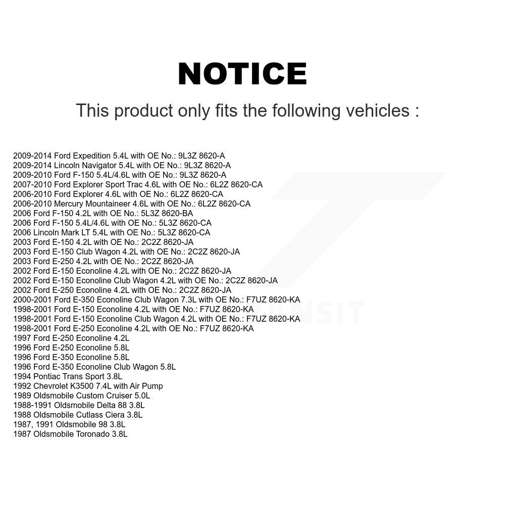 Accessory Drive Belt BAN-6PK2605 For Ford F-150 Explorer Sport Trac Expedition